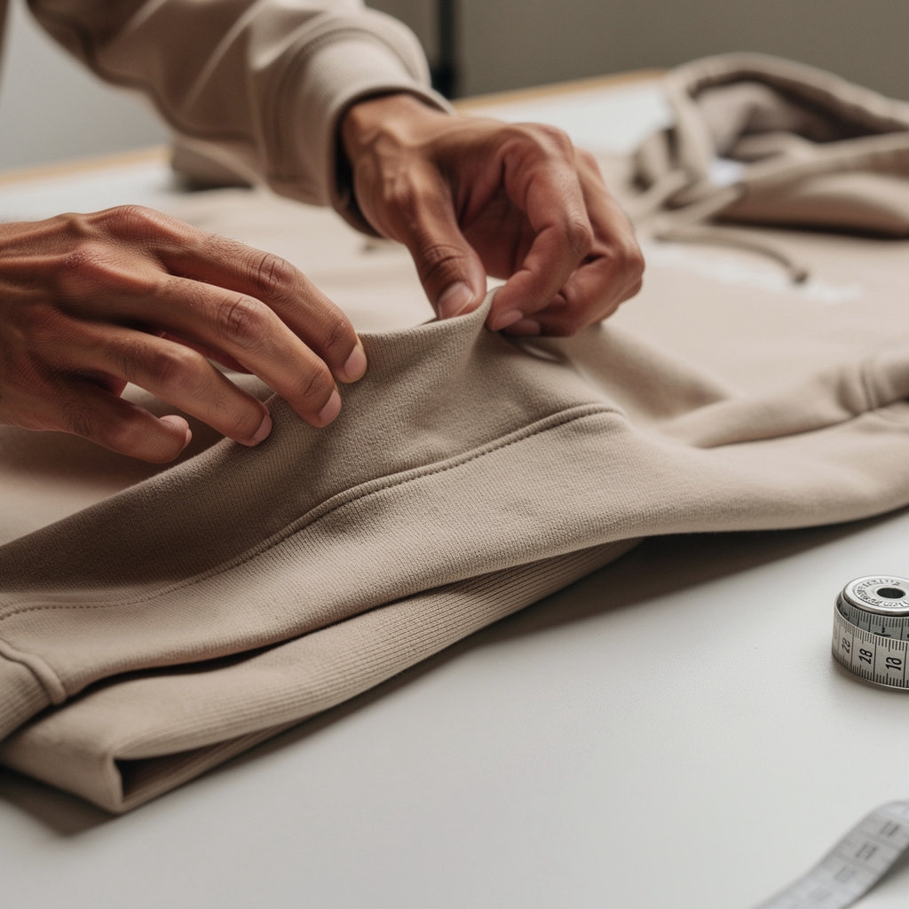 EKANT premium fabric quality and construction details - streetwear materials